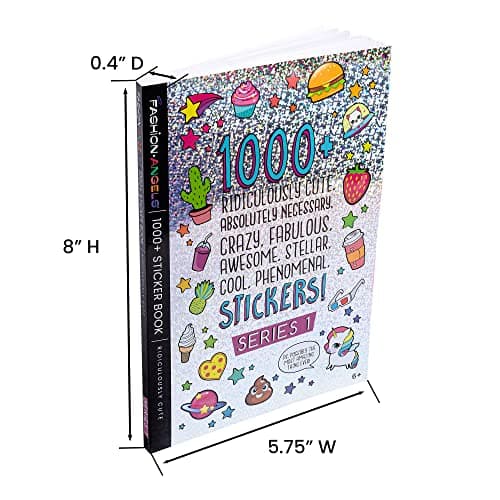 Fashion Angels 1000+ Ridiculously Cute Stickers for Kids - Fun Craft Stickers for Scrapbooks, Planners, Gifts and Rewards, 40-Page Sticker Book for Kids Ages 6+ and Up - Image 3