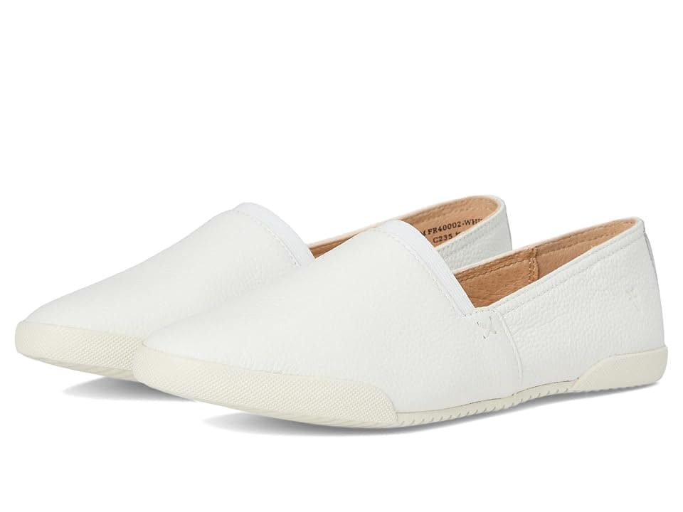 Frye Melanie Slip On Women's Slip on Shoes White 1: 9.5 B - Medium