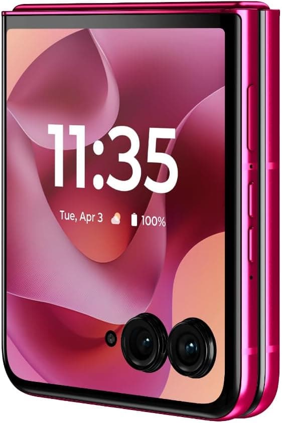 Motorola Razr+ 2025 | Unlocked | Made for US 12/256GB | 50MP Camera | Hot Pink - Image 14