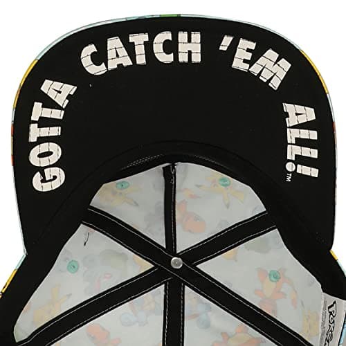Bioworld Pokemon Character Sublimated Snapback Hat - Image 6