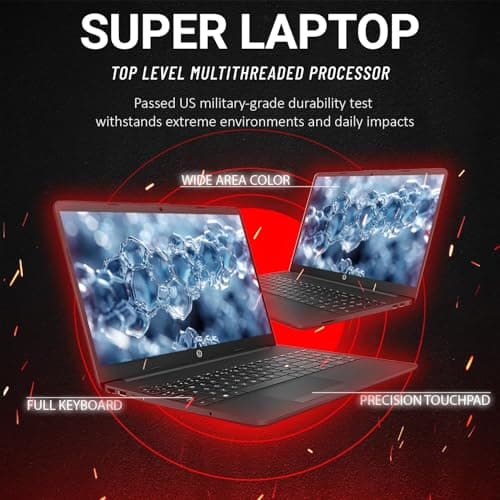 HP 15.6'' Business and Student Laptop Included with Microsoft Office, Intel Powerful Processor, 16GB RAM, 1TB SSD, Ultra Quiet Design, Long Battery Life, Wi-Fi 6, Bluetooth 5, Windows 11 Pro, WOWPC - Image 3