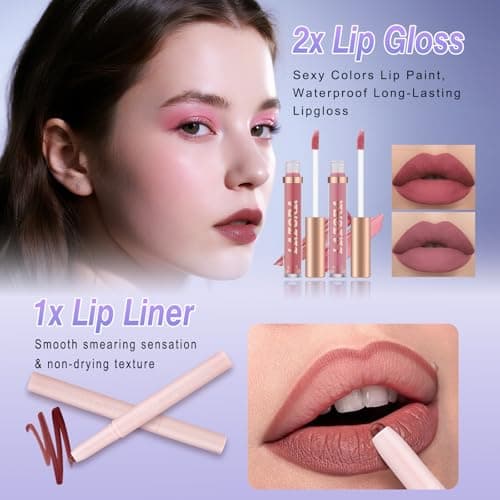 Makeup Kit for Teens Makeup Gift Set for Beginners Teenager Makeup Sets Travel Makeup Kits for Teenagers Girls 14-16 Make Up Kit for Teen & Girls - Image 6