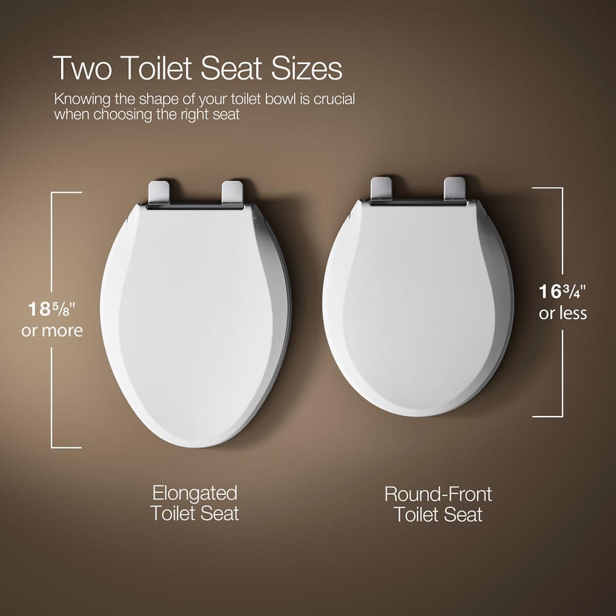 KOHLER 4636-RL-0 Cachet ReadyLatch Elongated Toilet Seat Slow Close, Soft Close Toilet Seat Quiet Lid, Contoured Grip-Tight Bumpers Installation Hardware, Apartment Essentials, White White Elongated Ready Latch - Image 5