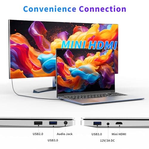 NIAKUN 16 Inch Laptop Computer | Gaming Laptop | 16GB RAM 512GB SSD | N100 Processor | FHD 1920 * 1200 | 180 Angle Open | Backlit Keyboard | Windows 11 Pro | Fingerprint Unlock | UHD Graphics 750 MHz - Image 7