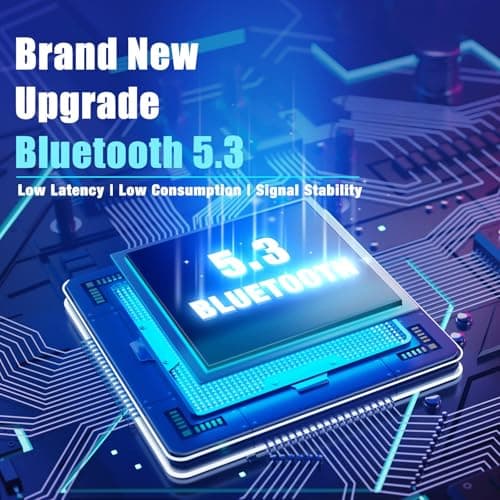 BERIBES Bluetooth Headphones Over Ear, 65H Playtime and 6 EQ Music Modes Wireless Headphones with Microphone, HiFi Stereo Foldable Lightweight Headsets, Deep Bass for Home Office Cellphone PC Ect. - Image 7
