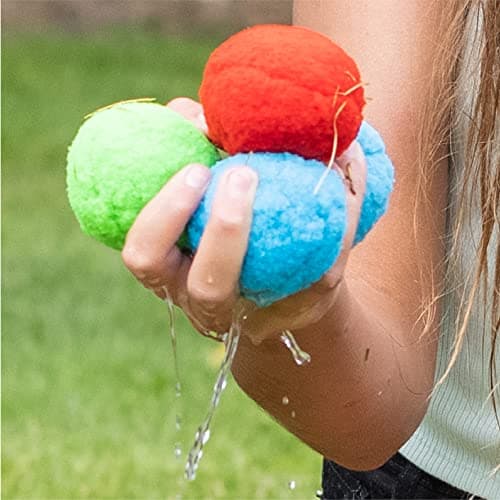 Hapinest Reusable Water Soaker Balls Outdoor Toys and Games for Kids and Teens Boys and Girls - Summer Activities for Pool and Backyard Fun - Image 6