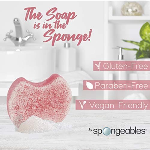 Spongables Pedi Scrub Foot Exfoliating 20+ Wash Sponge, Lavender, 1 Count - Image 6