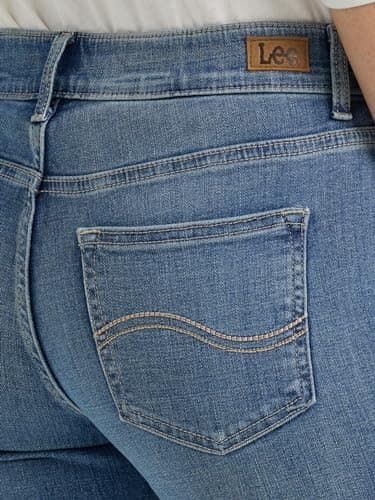 Lee Women's Ultra Lux Comfort with Flex Motion Bootcut Jean Majestic 16 Medium - Image 5