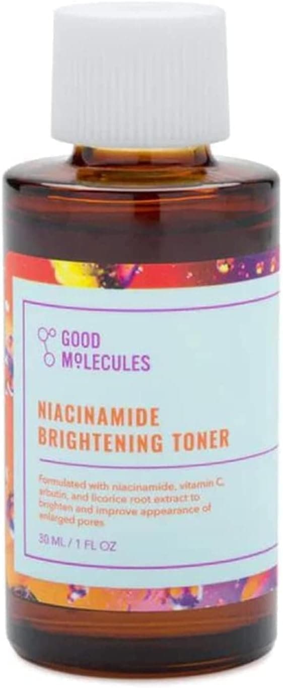 Good Molecules Niacinamide Brightening Toner - Toner for Face with Niacinamide and Arbutin for Skin Tone Balancing- Pore Minimizer, Skin Care for Face 1 Fl Oz (Pack of 1) - Image 4
