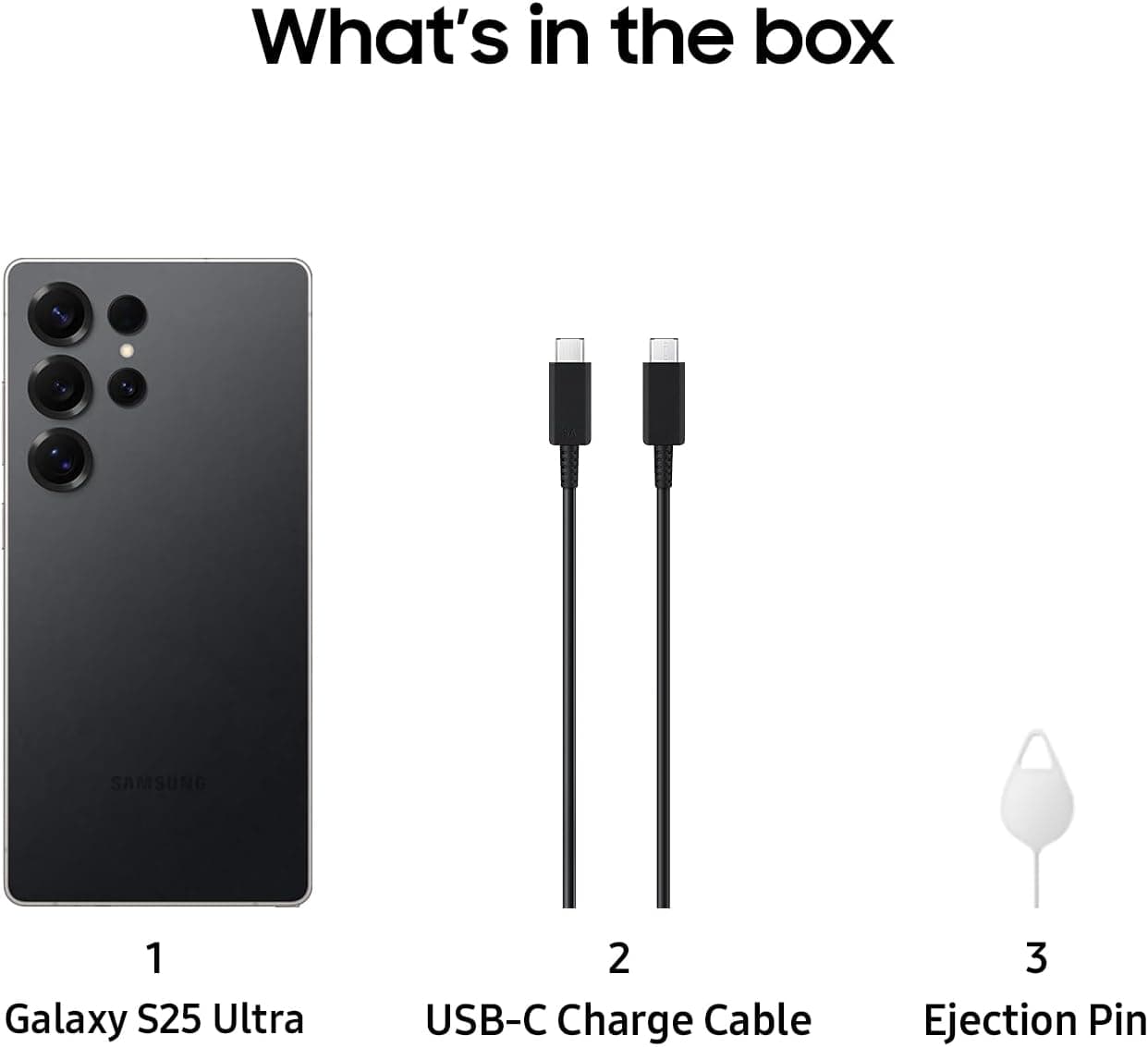 SAMSUNG Galaxy S25 Ultra, 512GB Smartphone, Unlocked Android, AI Night Mode Camera, Snapdragon 8 Elite Fast Processor, 5000mAh Battery, Built-in S Pen, 2025, US 1 Yr Warranty, Titanium Black Titanium Black 512GB S25 Ultra Phone Only - Image 11