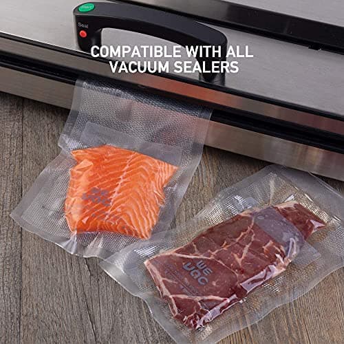 Wevac Vacuum Sealer Bags 11x50 Rolls 2 pack for Food Saver, Seal a Meal, Weston. Commercial Grade, BPA Free, Heavy Duty, Great for vac storage, Meal Prep or Sous Vide - Image 4