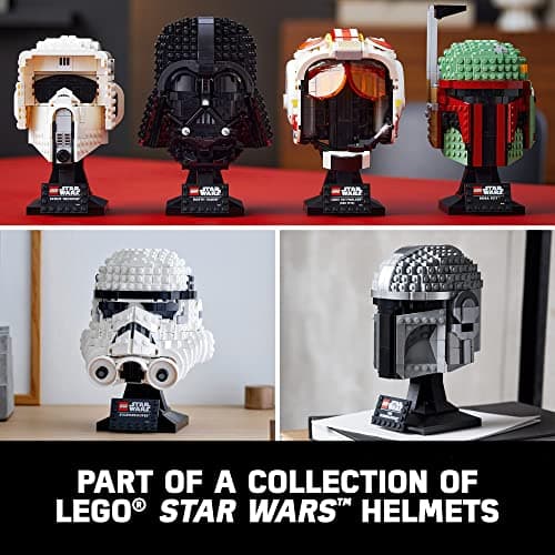 LEGO Star Wars Darth Vader Helmet Building Set, Mask Model Kit for Adults to Build and Display, Collectible Star Wars Home Décor, Gift Idea for Classic Star Wars Fans, 75304 - Image 8