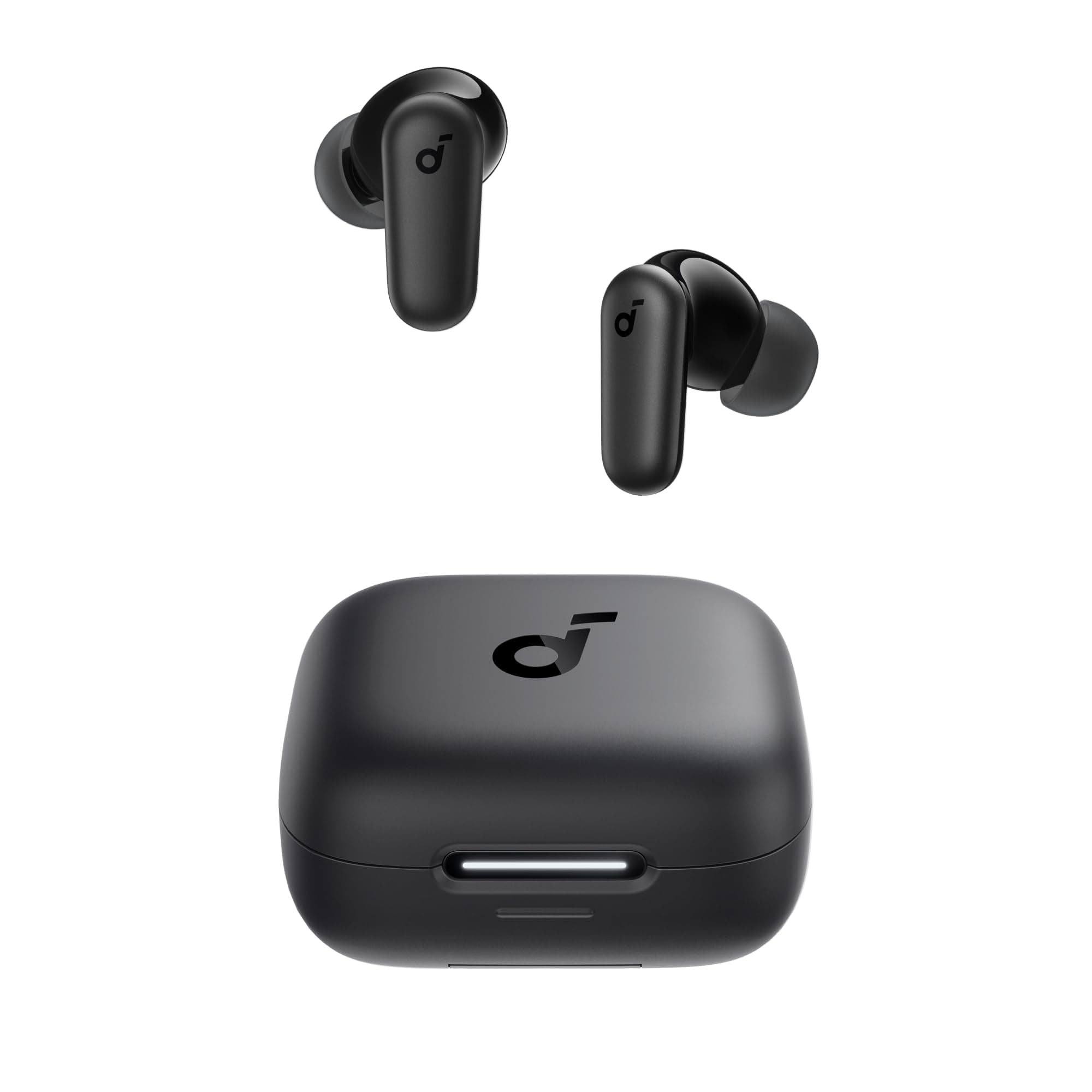 Soundcore P30i de Anker Auriculares con Cancelación de Ruido, Cancelación de Ruido Fuerte e Inteligente, Graves Potentes, 45H de Tiempo de Reproducción, Estuche 2 en 1