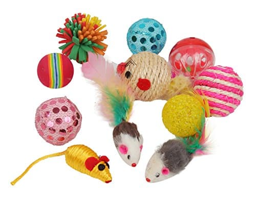 Fashion's Talk Cat Toys Variety Pack for Kitty 20 Pieces - Image 7