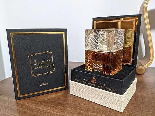 Lattafa Khamrah - Vanilla, Warm Spicy, Amber, Cinnamon - Eau de Parfum Long-Lasting Fragrance for Unisex, 3.40 Ounce / 100 ml - Image 6