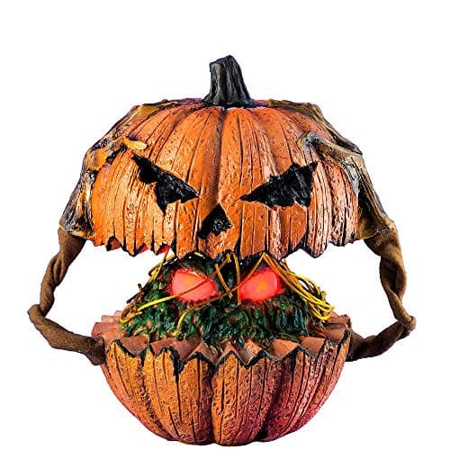 Animated Pop-Up Jack-o'-Lantern Halloween Decoration and Prop, 11 3/4" W x 9" L x 10 1/4" H, by Tekky Toys - Image 4