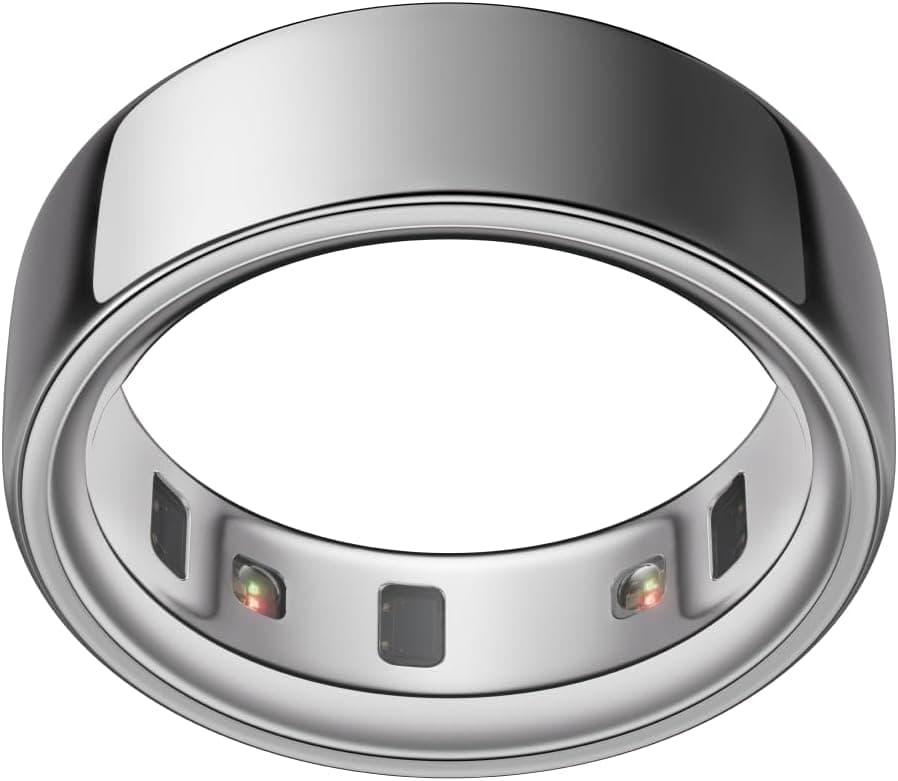 Oura Ring 4 - Silver - Size 8 - Size Before You Buy Silver 8 - Image 2