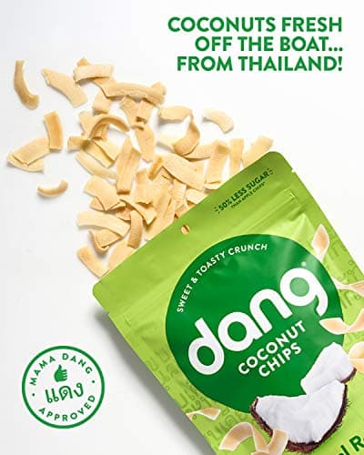 Dang Toasted Coconut Chips | Original | 1 Pack | Vegan, Gluten Free, Non GMO, Healthy Snacks Made with Whole Foods | 3.17 Oz Resealable Bag - Image 5