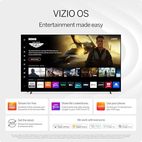 VIZIO 40-inch Full HD 1080p Smart TV with DTS Virtual: X, Alexa Compatibility, Google Cast Built-in, Bluetooth Headphone Capable, (VFD40M-08 New) - Image 6