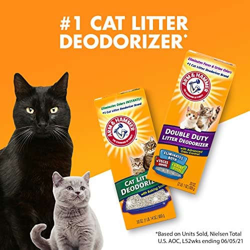 ARM & HAMMER Cat Litter Deodorizer Double Duty, 30 oz, 6 Pack - Image 2