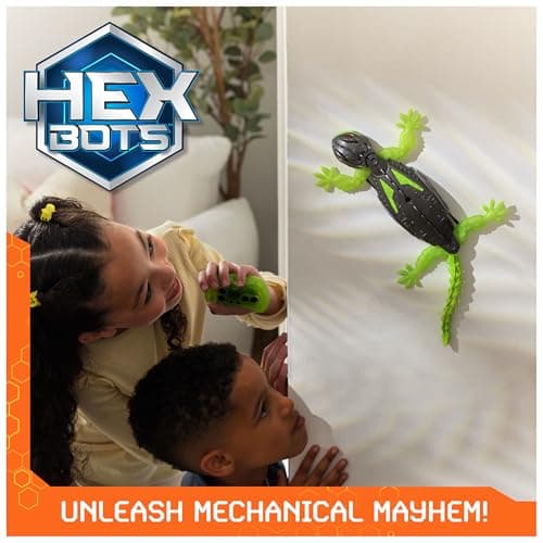 HEX BOTS Wall Crawler Gecko, Rechargeable Remote Control Robot Kids Toys, Climbs up Walls, RC Robot Toys for Boys & Girls Ages 4 & Up - Image 6