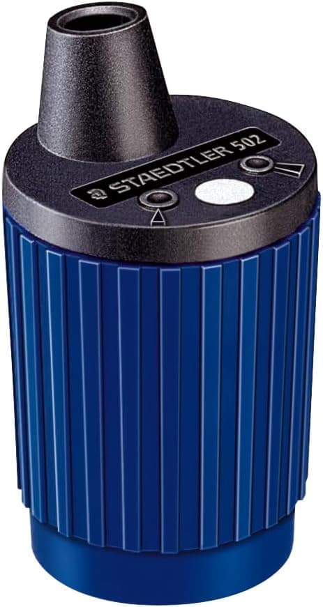 STAEDTLER Mars Lead Pointer - Precision Mechanical Pencil Sharpener with Auto-Stop for 2mm Pencils - Rotary Action with Dust Wiper & Adjustable Cone 1 Pack - Image 6