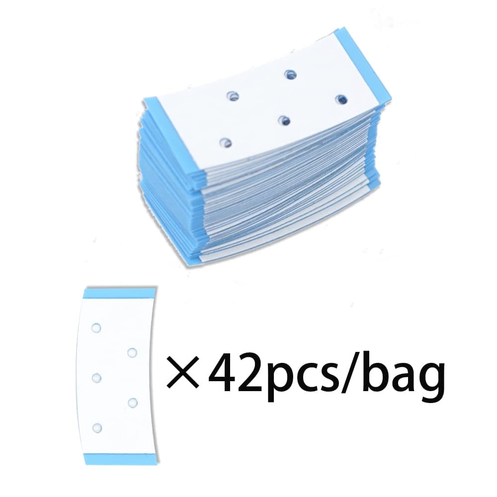 piaou Lace Wig Tape 42 Strips Lace Front Tape for Wigs Double Sided Wig Tape Waterproof Adhesive Tape for Wig, Toupee, Hair Piece, Hair Extentions Hole - Image 5