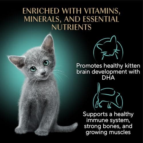 Sheba Perfect Portions Kitten Wet Cat Food Pate Chicken Entree, Salmon Entree, and Turkey Entree, 2.6 oz. Twin-Pack Trays (24 Count, 48 Servings) - Image 5