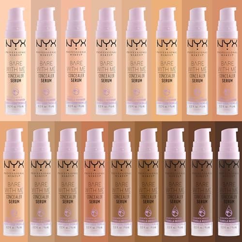 NYX PROFESSIONAL MAKEUP Bare With Me Concealer Serum, Concealer Makeup For Up To 24Hr Hydration - Vanilla - Image 6