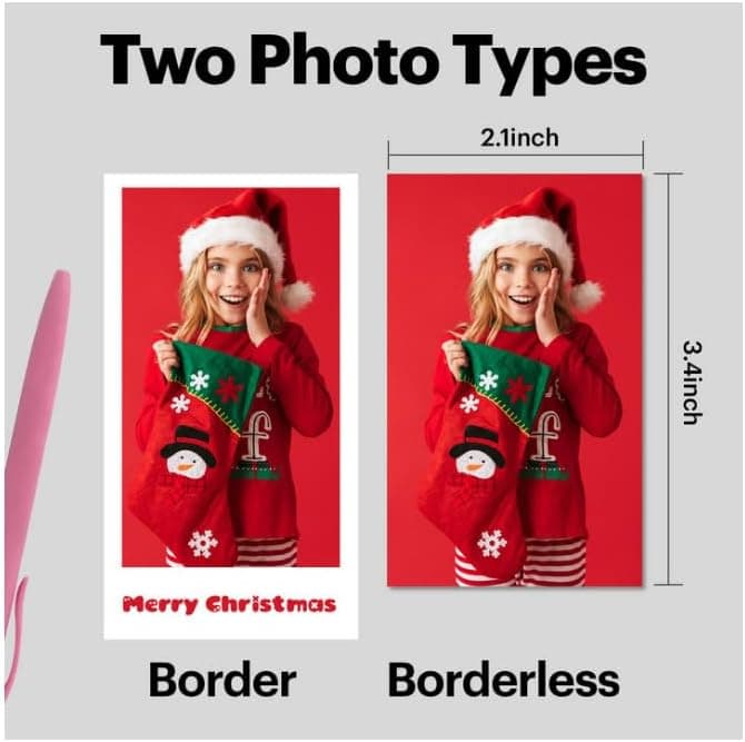 KODAK Mini Shot 2 Retro 4PASS 2-in-1 Instant Digital Camera and Photo Printer (2.1x3.4 inches) Initial 8 Sheets + 30 Sheets Bundle, White White 2x3 Camera + 38 Sheets - Image 3