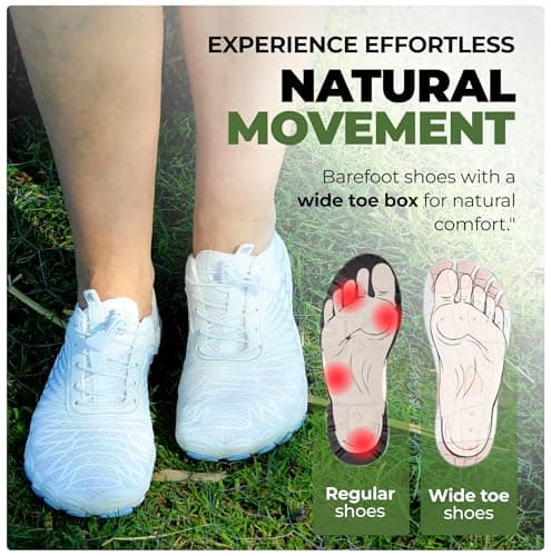 Hike Footwear Lazuli Pro Wide Toe Box Barefoot Shoes for Women and Men – Non-Slip, Lightweight, Comfortable Grounded footwear barefoot shoes women for Hiking, Running, Healthy Posture, and Movement - Image 7