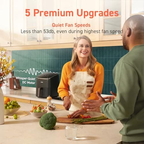 COSORI Air Fryer 9-in-1, Compact & Large 6-Qt, Fast Turbo Modes, 90–450°F Precise Heat for Even Results, Up to 95% Less Oil*, Roast, Bake, Dry, Reheat, Frozen, Broil, Proof, 120V, TurboBlaze, Grey - Image 11
