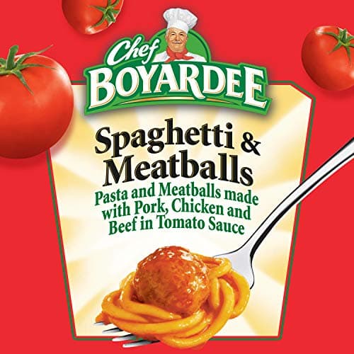 Chef Boyardee Spaghetti and Meatballs, 14.5 Oz Cans, Pack of 4 - Image 4