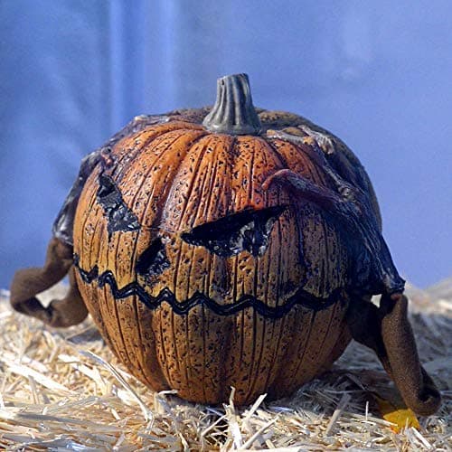 Animated Pop-Up Jack-o'-Lantern Halloween Decoration and Prop, 11 3/4" W x 9" L x 10 1/4" H, by Tekky Toys - Image 2