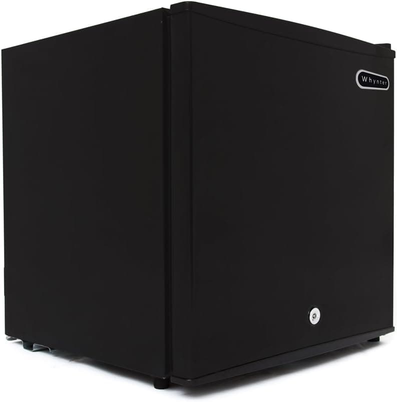 Whynter Upright Small Freezer Mini Freezer with Lock for Bedrooms, Dorms, Garages, Offices CUF-110B, Black Energy Star, 1.1 Cu Ft 1.1 Cubic Feet Black - Image 8
