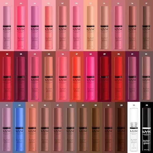 NYX PROFESSIONAL MAKEUP Butter Gloss, Non-Sticky Lip Gloss - Licorice (Black) - Image 5