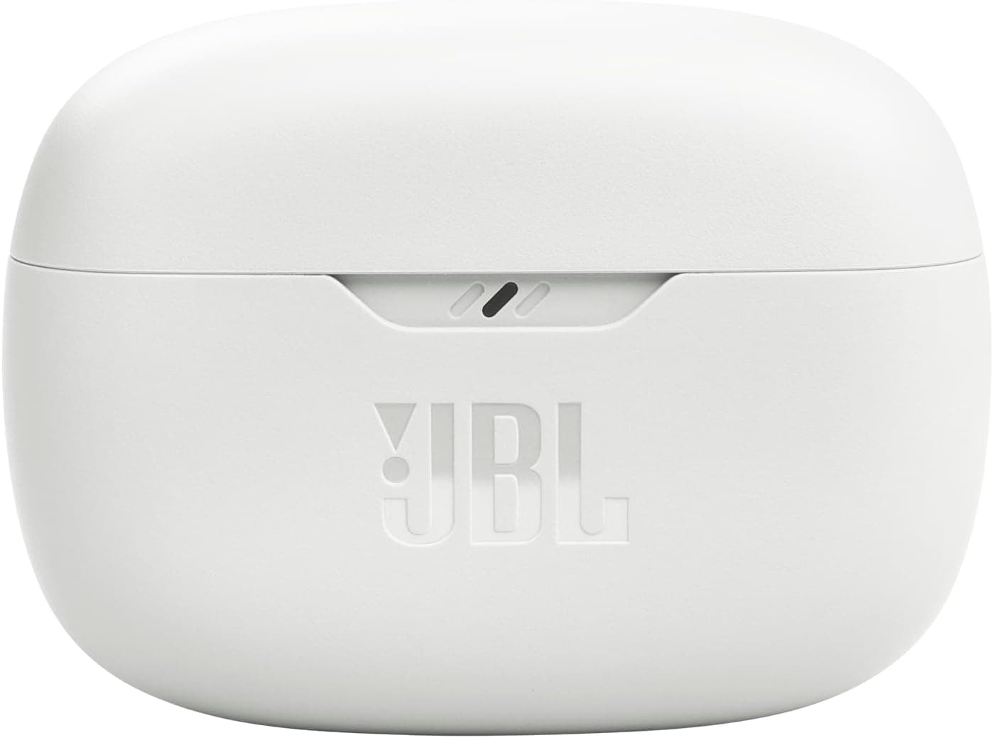 JBL Vibe Beam - True Wireless JBL Deep Bass Sound Earbuds, Bluetooth 5.2, Water & Dust Resistant, Hands-free call with VoiceAware, Up to 32 hours of battery life (White) White Earbuds - Image 3