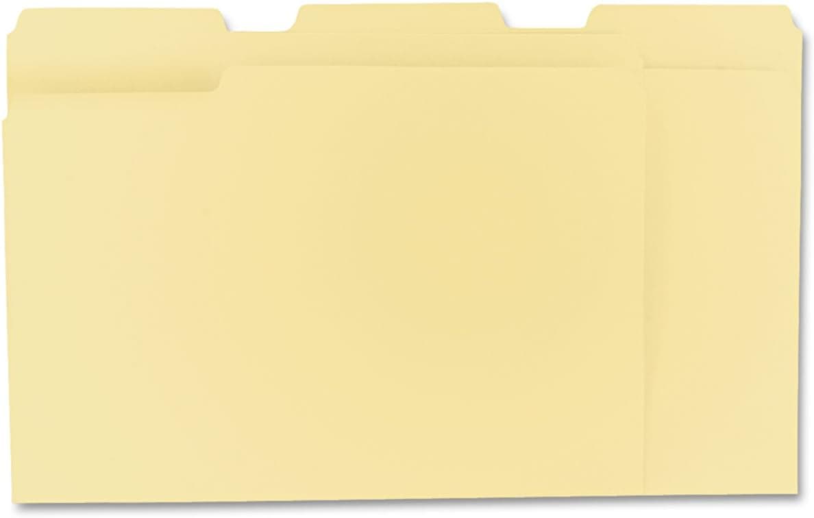 Pendaflex File Folders, Letter Size, 8-1/2" x 11", Classic Manila, 1/3-Cut Tabs in Left, Right, Center Positions, 100 Per Box (65213) File Folder Frustration-Free Packaging - Image 5