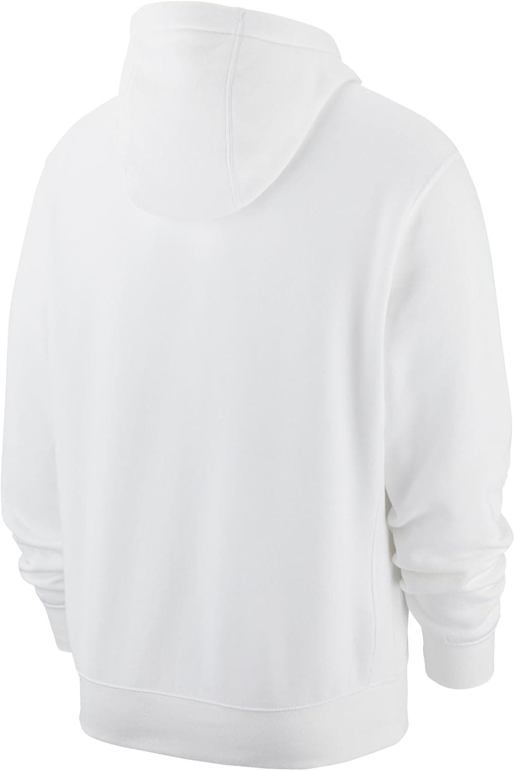 Nike mens Sportswear Club Pullover HoodieHoodie X-Large White/Black - Image 4