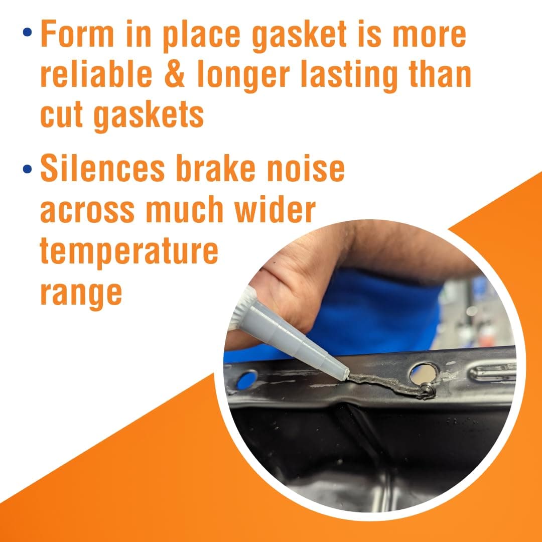 Permatex 82180 Ultra Black Maximum Oil Resistance RTV Silicone Gasket Maker, Sensor Safe And Non-Corrosive, For High Flex And Oil Resistant Applications 3 oz 3 Fl. Oz. Ultra Black - Image 7