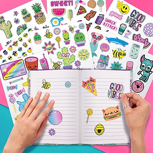Fashion Angels 1000+ Ridiculously Cute Stickers for Kids - Fun Craft Stickers for Scrapbooks, Planners, Gifts and Rewards, 40-Page Sticker Book for Kids Ages 6+ and Up - Image 7