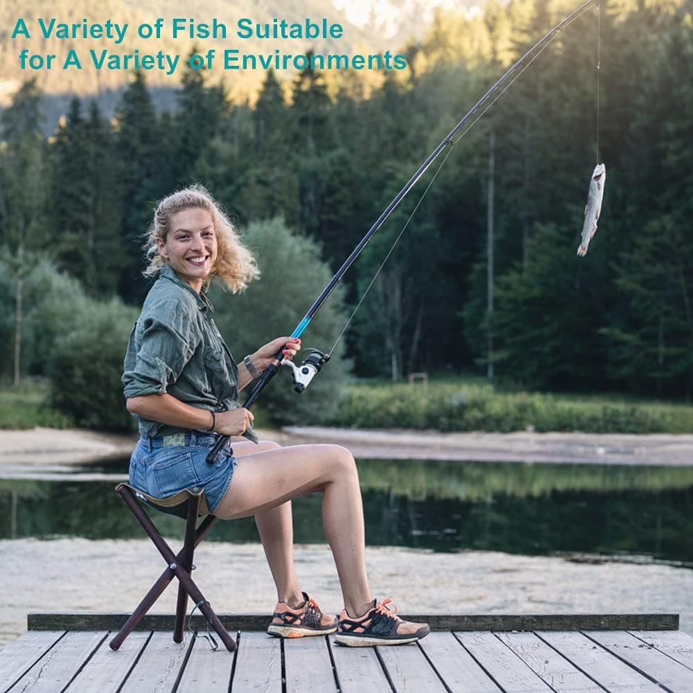 300PCS Small High-Carbon Steel Barbed Fishing Hooks with Holes, 10 Specifications of Fishing Hooks, Portable Boxed Hooks, Hooks That Can Adapt to Various Fishing Environments - Image 5