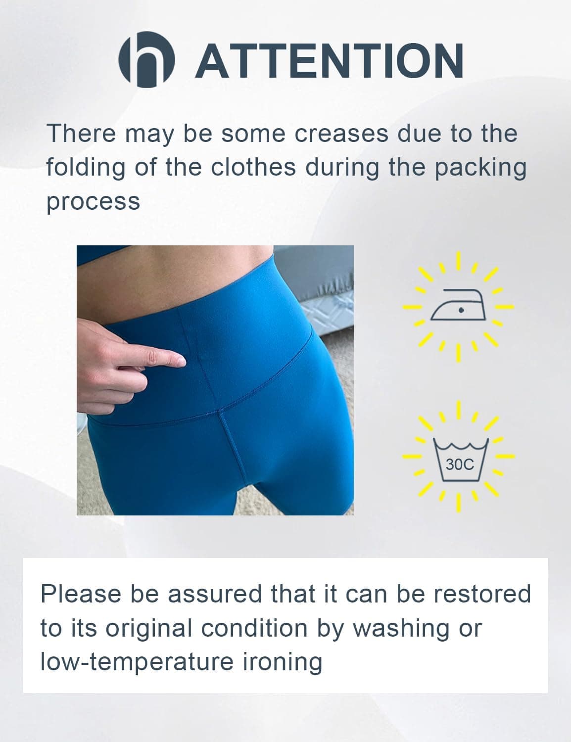 HeyNuts Yoga Pro Leggings, High Waisted Soft Pants Buttery Workout Athletic Lounge Yoga Pants 28" Small Black - Image 8