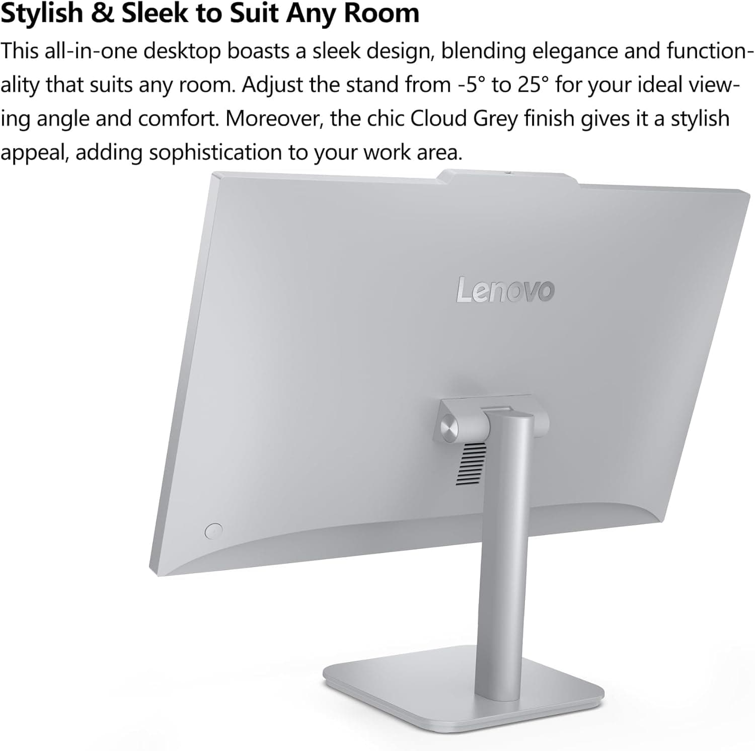 Lenovo 24 23.8" Fhd All-in-One Desktop Computer for Home Office, Intel Processor 8-Core (Beat i5-1140g7), 32gb Ddr4 Ram, 1tb Pcie Ssd, WiFi 6, Bluetooth, Business Aio, Windows 11 Pro, Vent-Hear 32GB RAM, 1TB PCIe SSD - Image 10