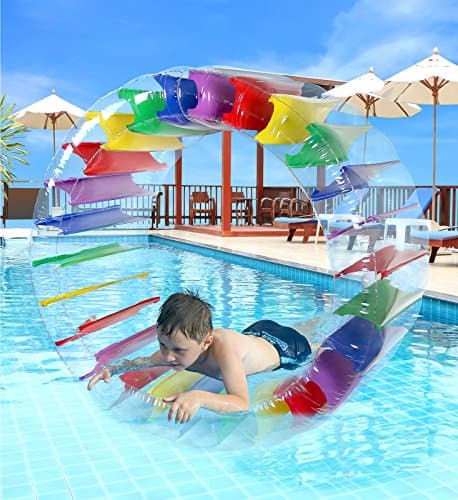 Greenco Giant Inflatable Pool Float, 52"x52" Lounger, Inflatable Raft for Pool, Lake, Beach Parties, Swimming Pool Accessories, Lake Floats, Summer Fun Pool Toys for Adults & Kids - PVC Material