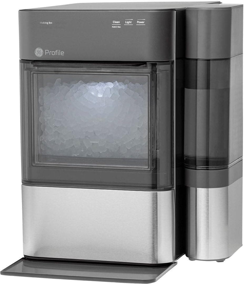 GE Profile Opal 2.0 with 0.75 Gallon Tank, Chewable Crunchable Countertop Nugget Ice Maker, Scoop included, 38 lbs in 24 hours, Pellet Ice Machine with WiFi & Smart Connected, Stainless Steel - Image 2