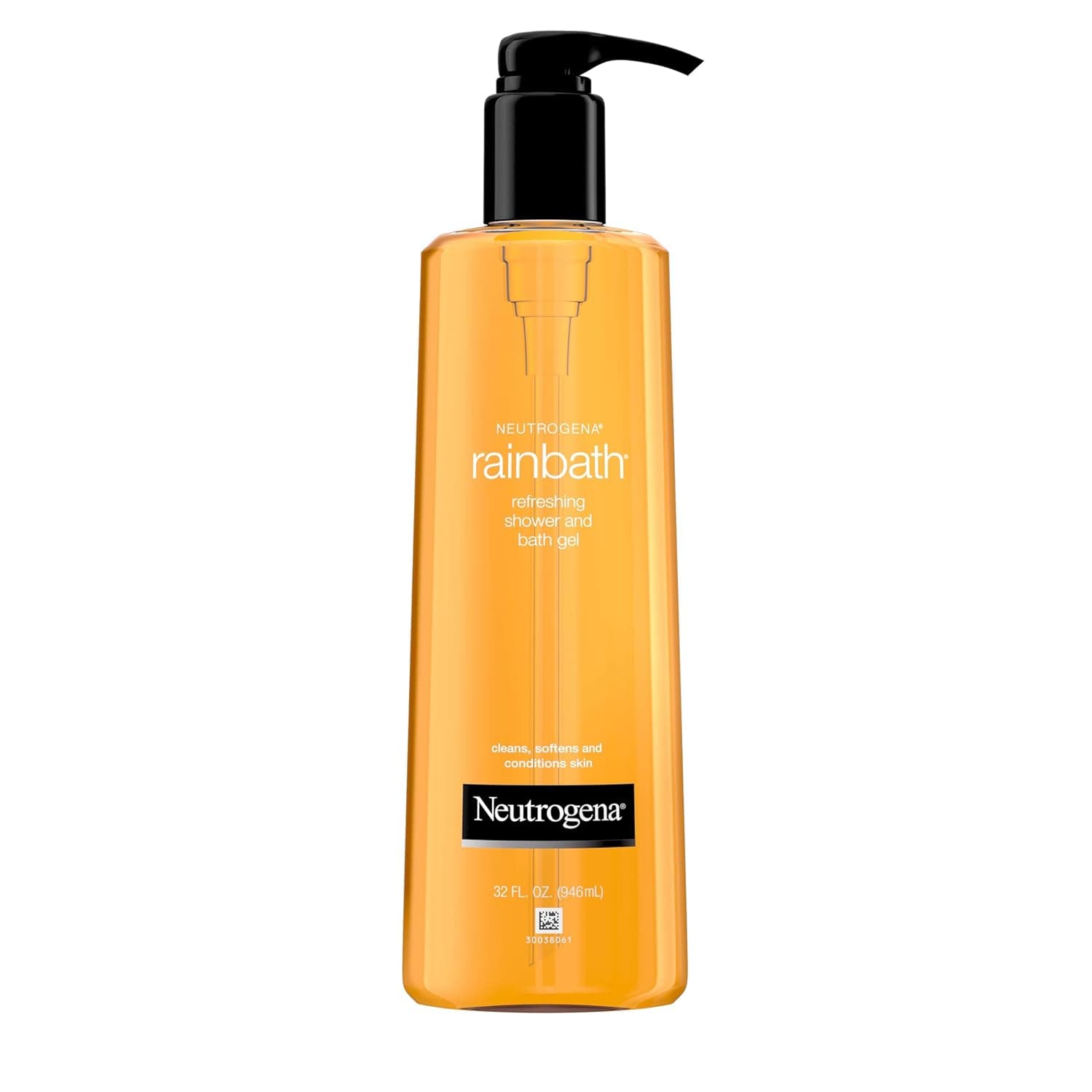 Neutrogena Rainbath Cleansing Shower & Bath Gel, Daily Moisturizing Body Wash Cleanser & Shaving Gel for Men & Women, Clean-Rinsing Creamy Lather for Softer & Smoother Skin, Original Scent, 32 fl.Oz - Image 3