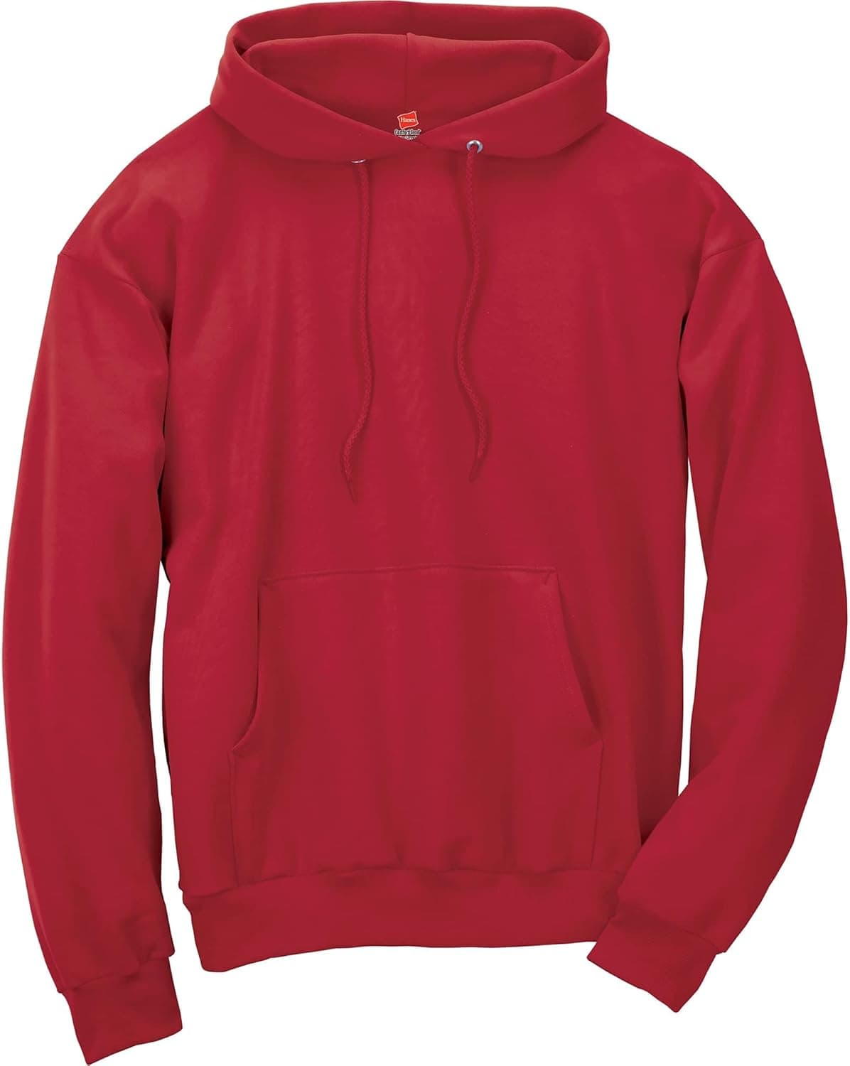 Hanes Men's EcoSmart Fleece Hoodie Sweatshirt X-Large Deep Red - Image 7