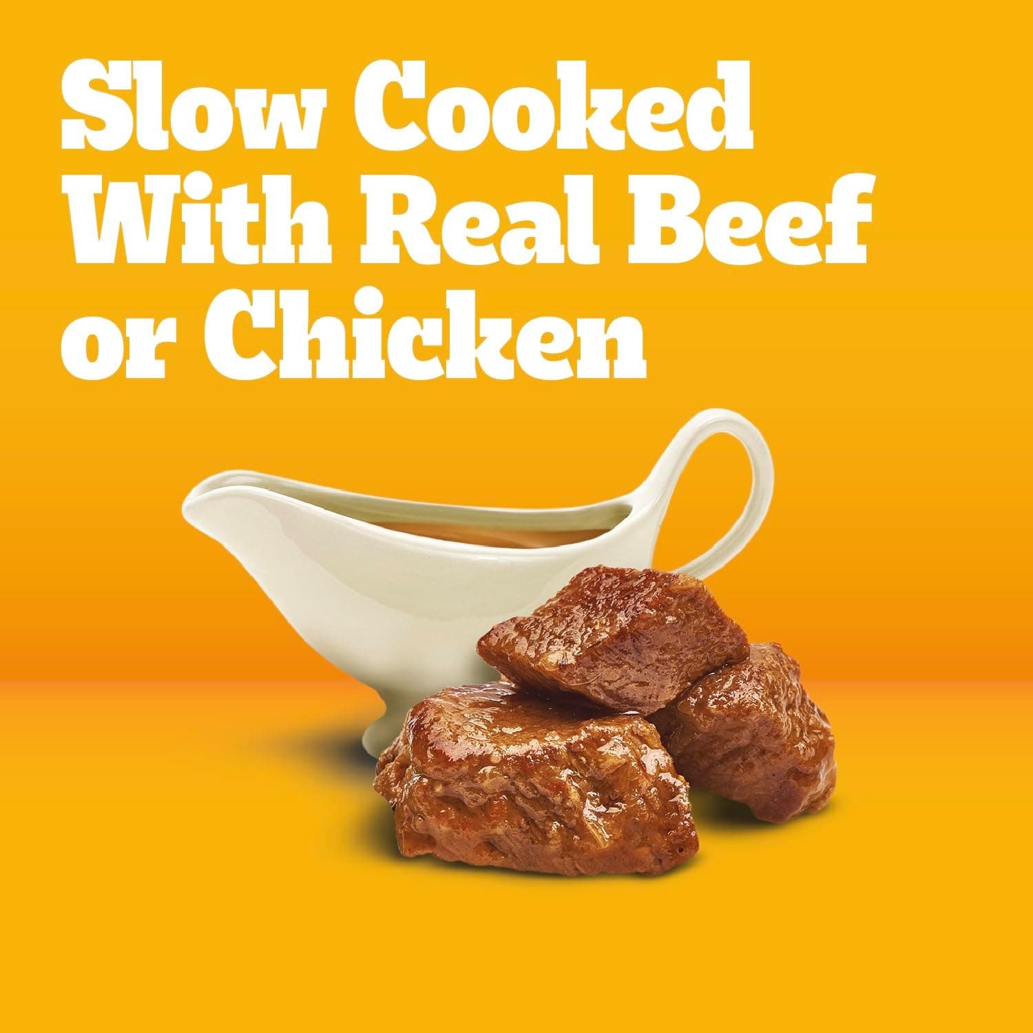 Pedigree Choice Cuts in Gravy Adult Soft Wet Dog Food Variety Pack, 3.5 oz. Pouches, 30-Count Variety: Beef, Chicken & Filet Mignon 30 Count (Pack of 1) - Image 4