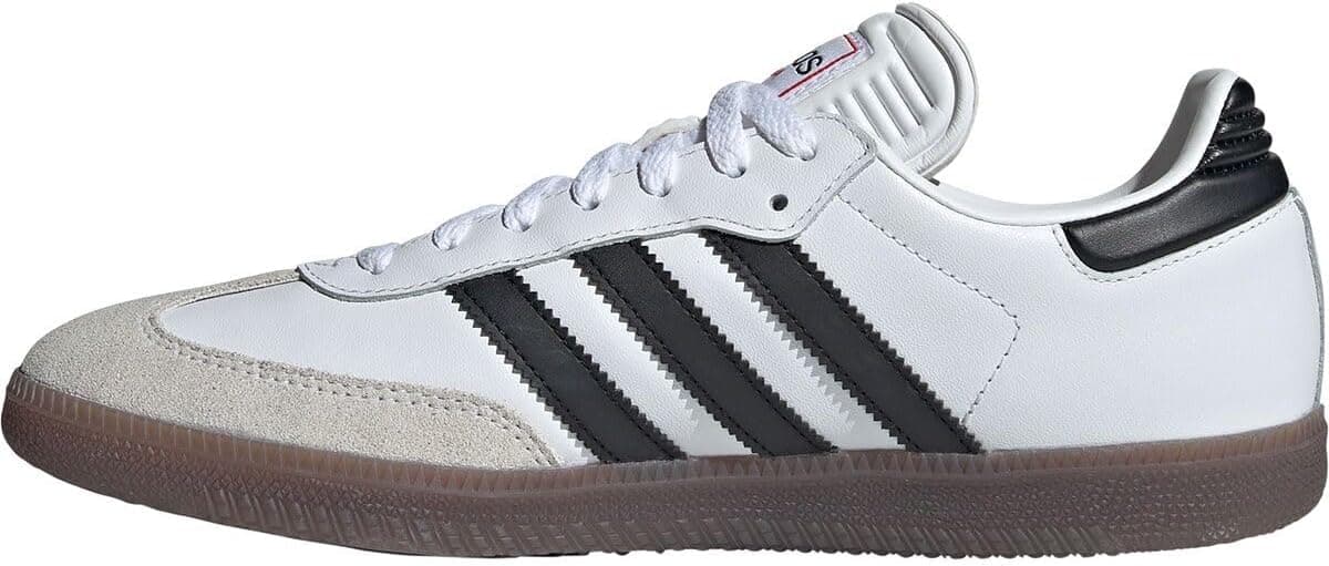 adidas Unisex-Adult Samba Indoor 8.5 Women/7.5 Men White/Black/Vivid Red - Image 6